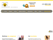 Tablet Screenshot of congressodeovos.com.br